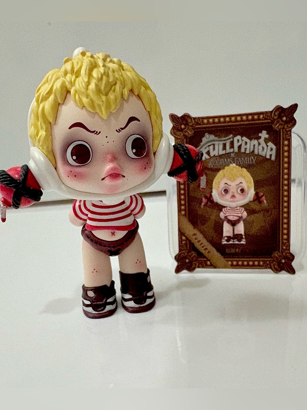 SKULLPANDA × The Addams Family – Pugsley Addams Figure. Discontinued. (2022)
